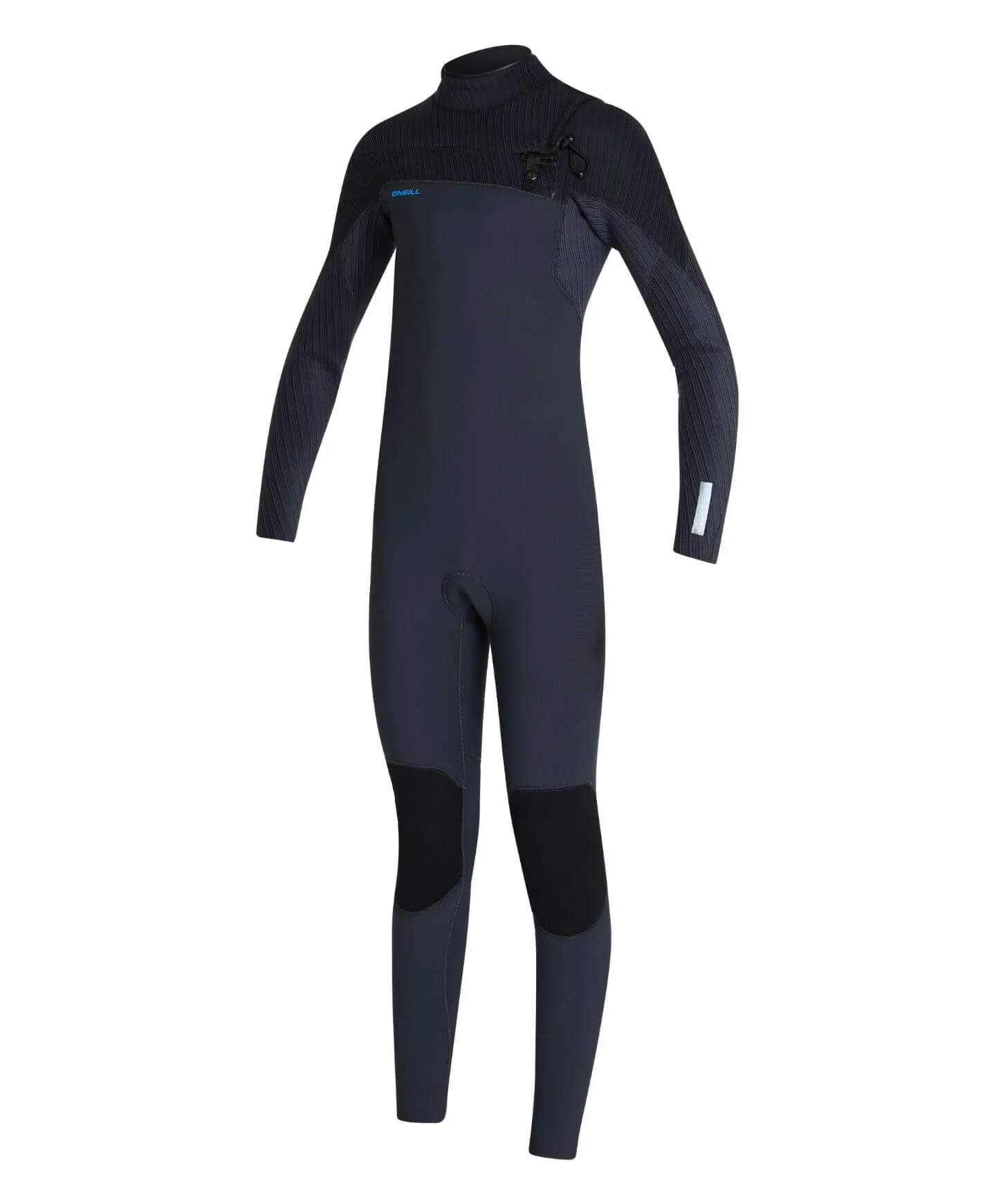 Boy's HyperFreak 4/3  Steamer Chest Zip Wetsuit - Gunmetal