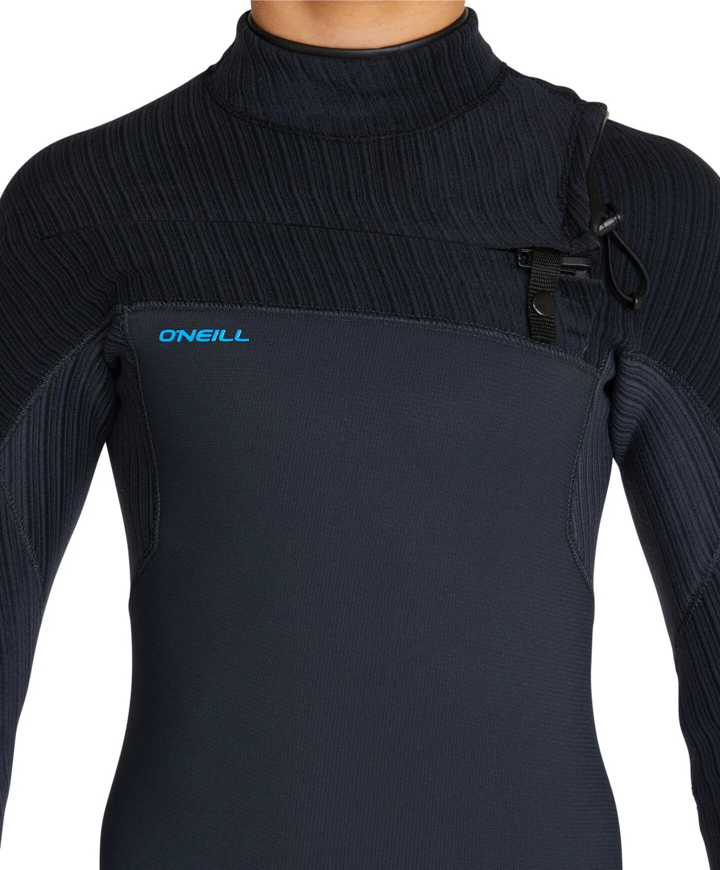 Boy's HyperFreak 4/3  Steamer Chest Zip Wetsuit - Gunmetal
