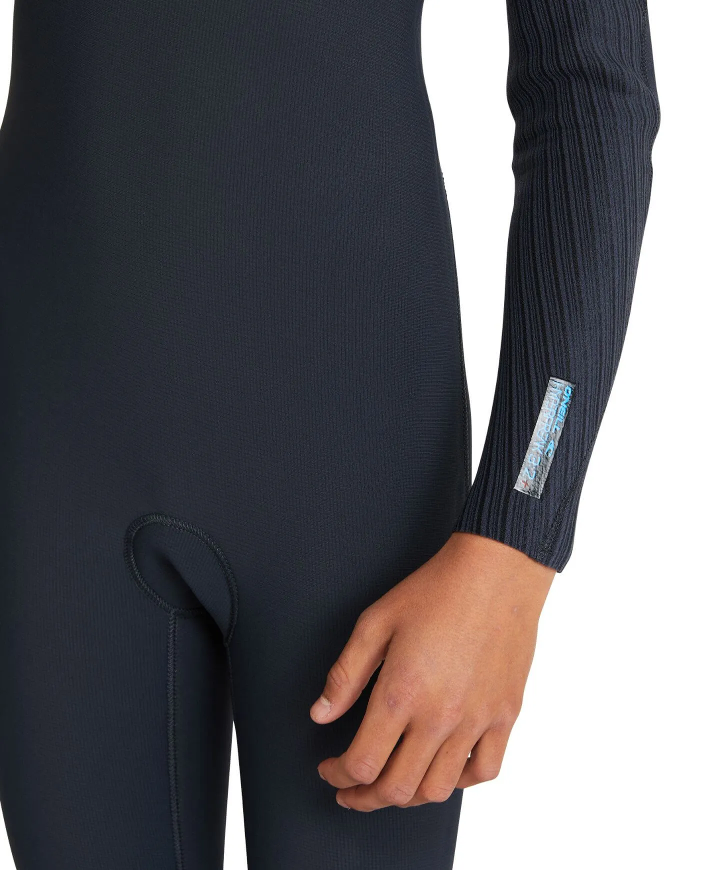 Boy's HyperFreak 4/3  Steamer Chest Zip Wetsuit - Gunmetal