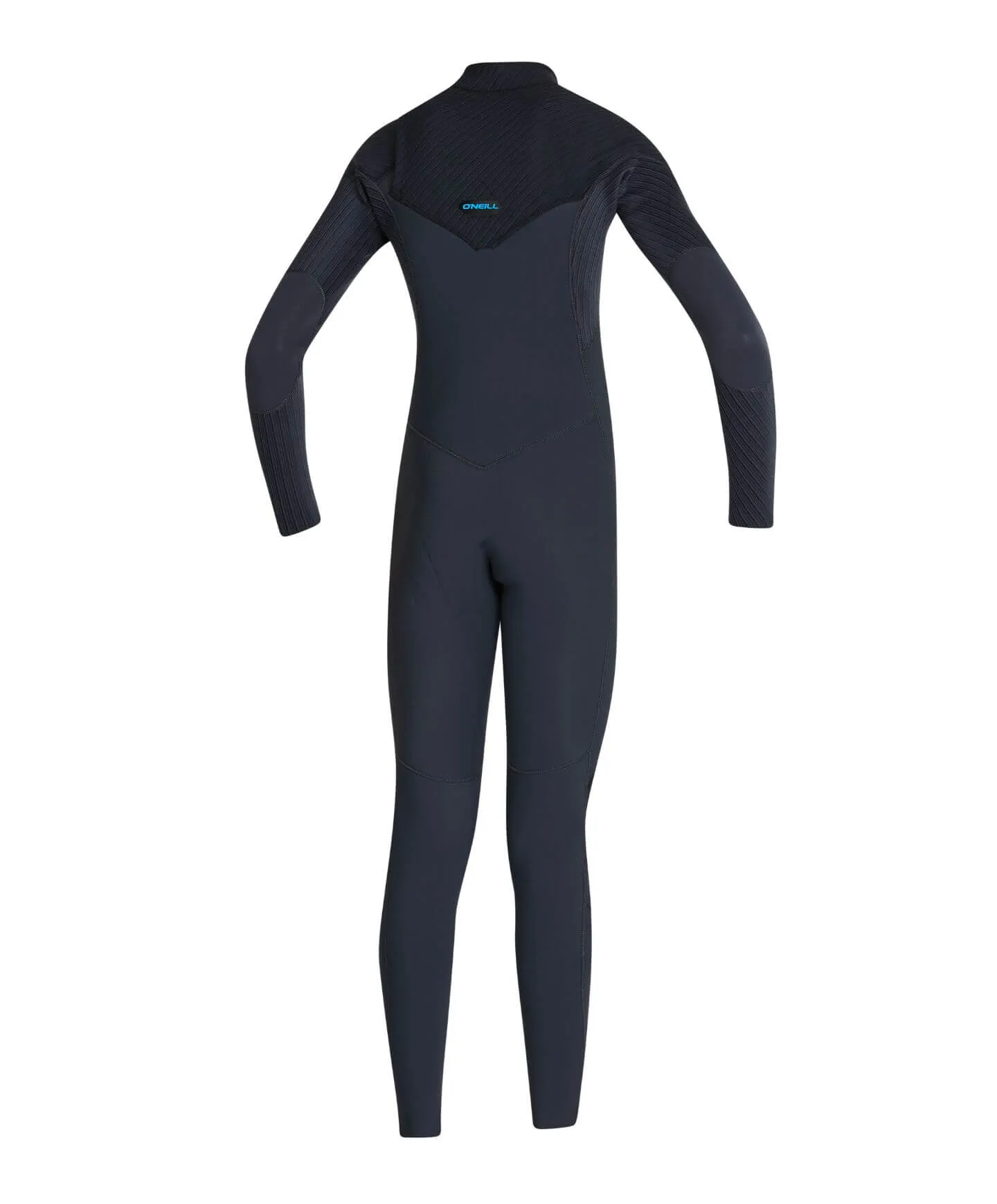 Boy's HyperFreak 4/3  Steamer Chest Zip Wetsuit - Gunmetal