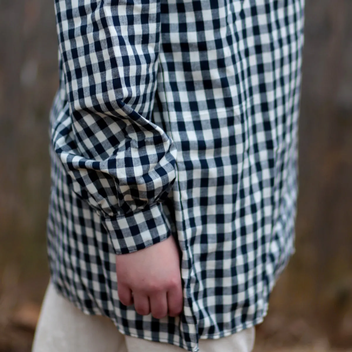 Boys' Workshirt Blue Checked