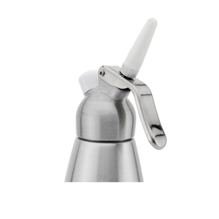 Browne 0.5 Qt Whipped Cream Dispenser, Aluminum