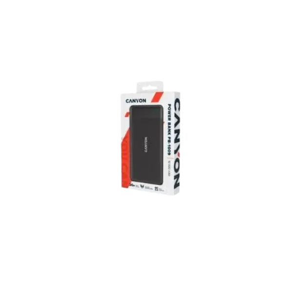 Canyon Power Bank 10000Mah Pb-109 Black