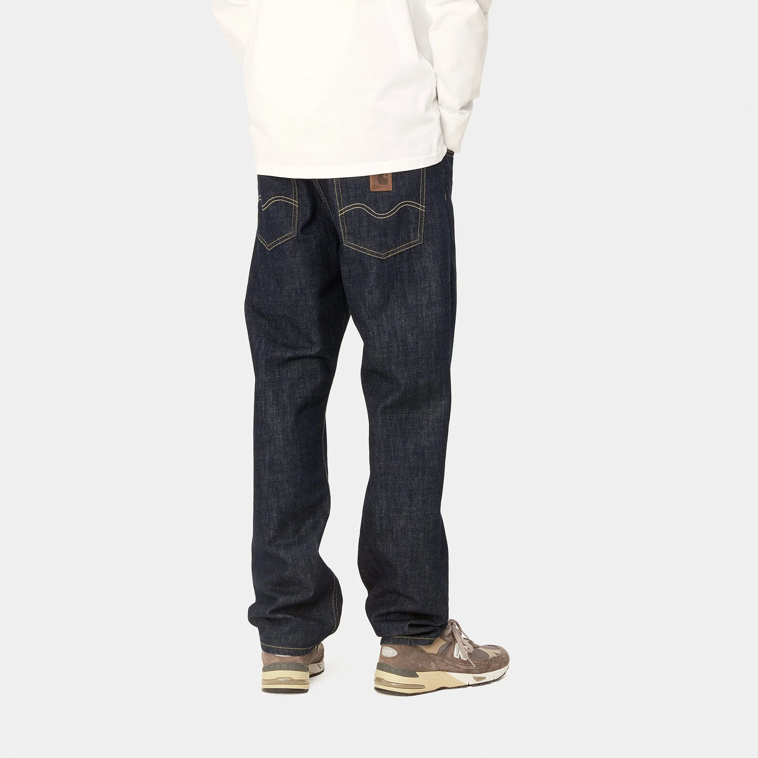 Carhartt WIP Marlow Pant Blue (Rinsed)