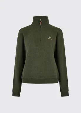 Castlemartyr Women's Quarter Zip Sweatshirt - Olive
