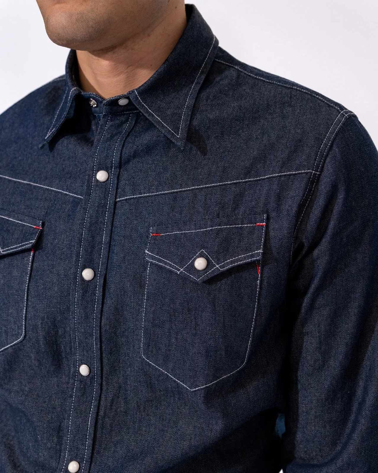 Cathcart Heritage Denim Western Shirt