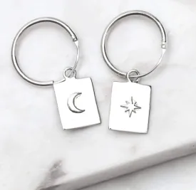Celestial Medallion Sleepers Silver