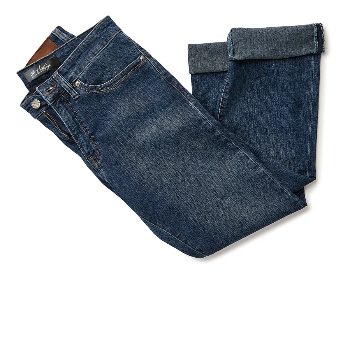 Charisma Relaxed Straight Jeans In Mid Comfort