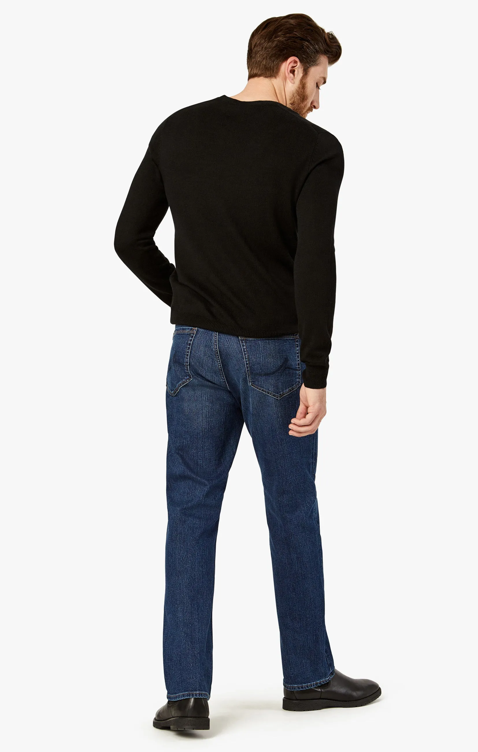 Charisma Relaxed Straight Jeans In Mid Comfort
