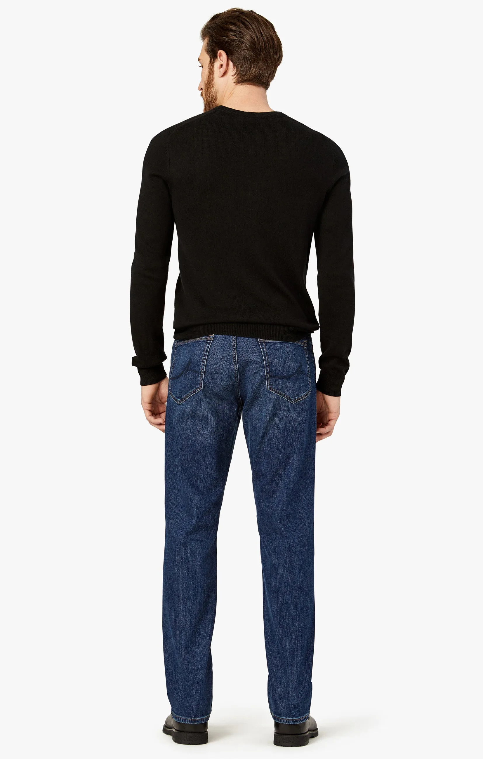 Charisma Relaxed Straight Jeans In Mid Comfort