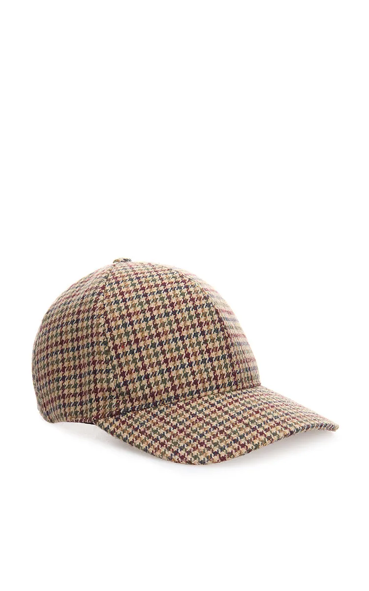 Checked Cap