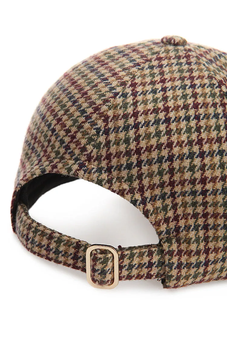 Checked Cap