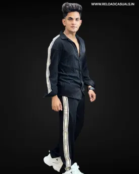 Classic Design Stripe Full Track Suit - Combo