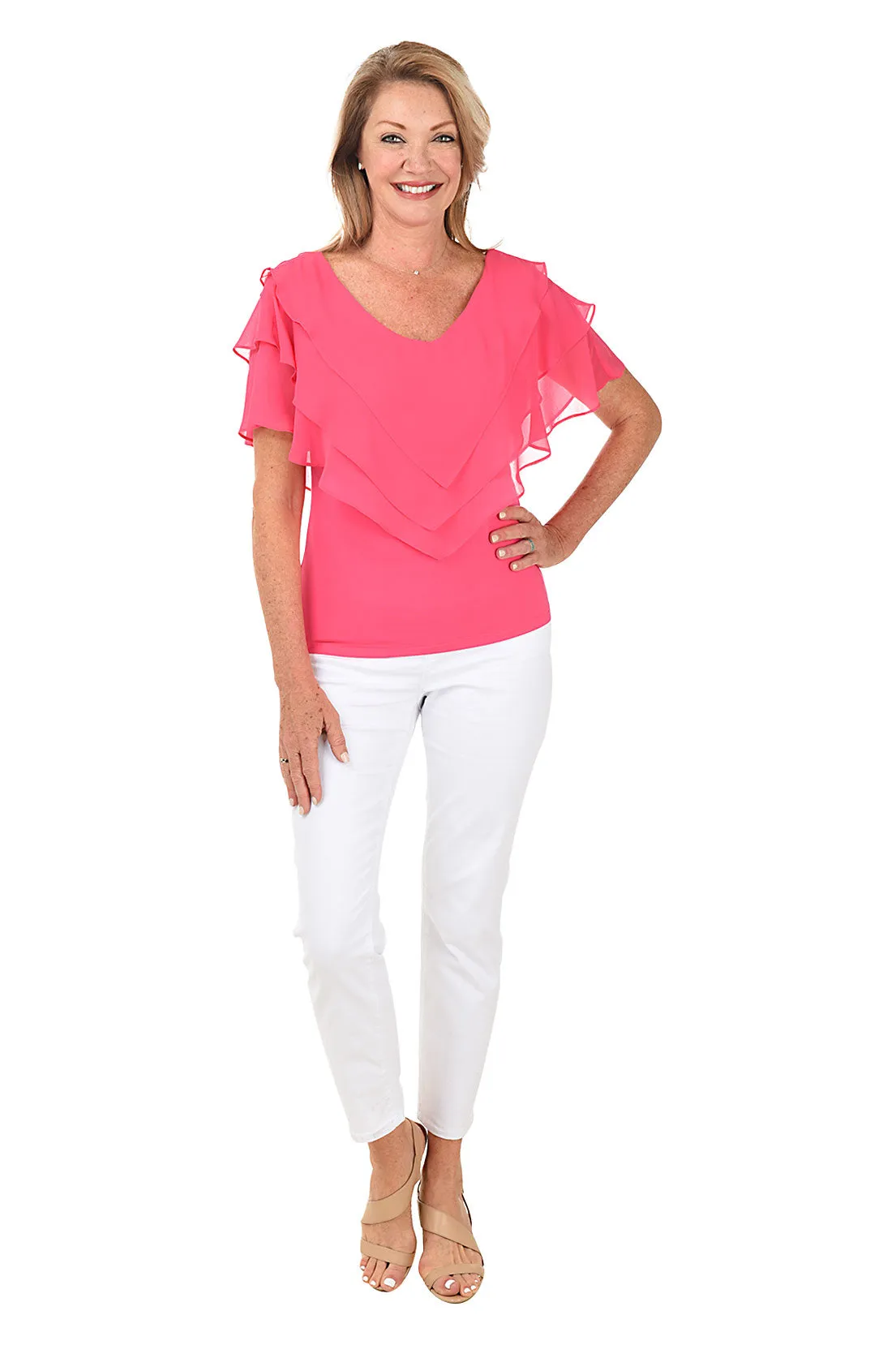 Classic Pull-On Denim Ankle Pant