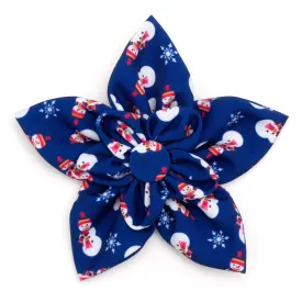 Collar Flower | Snowman