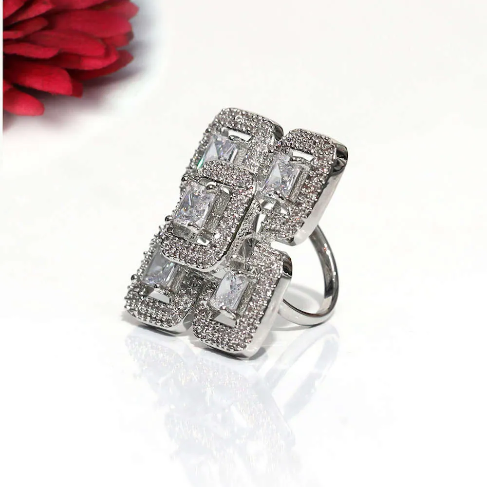 Cora Cocktail Adjustable Ring