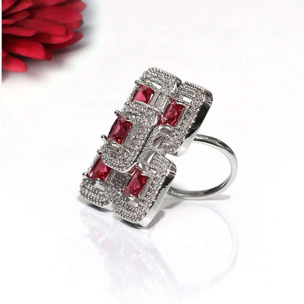 Cora Cocktail Adjustable Ring