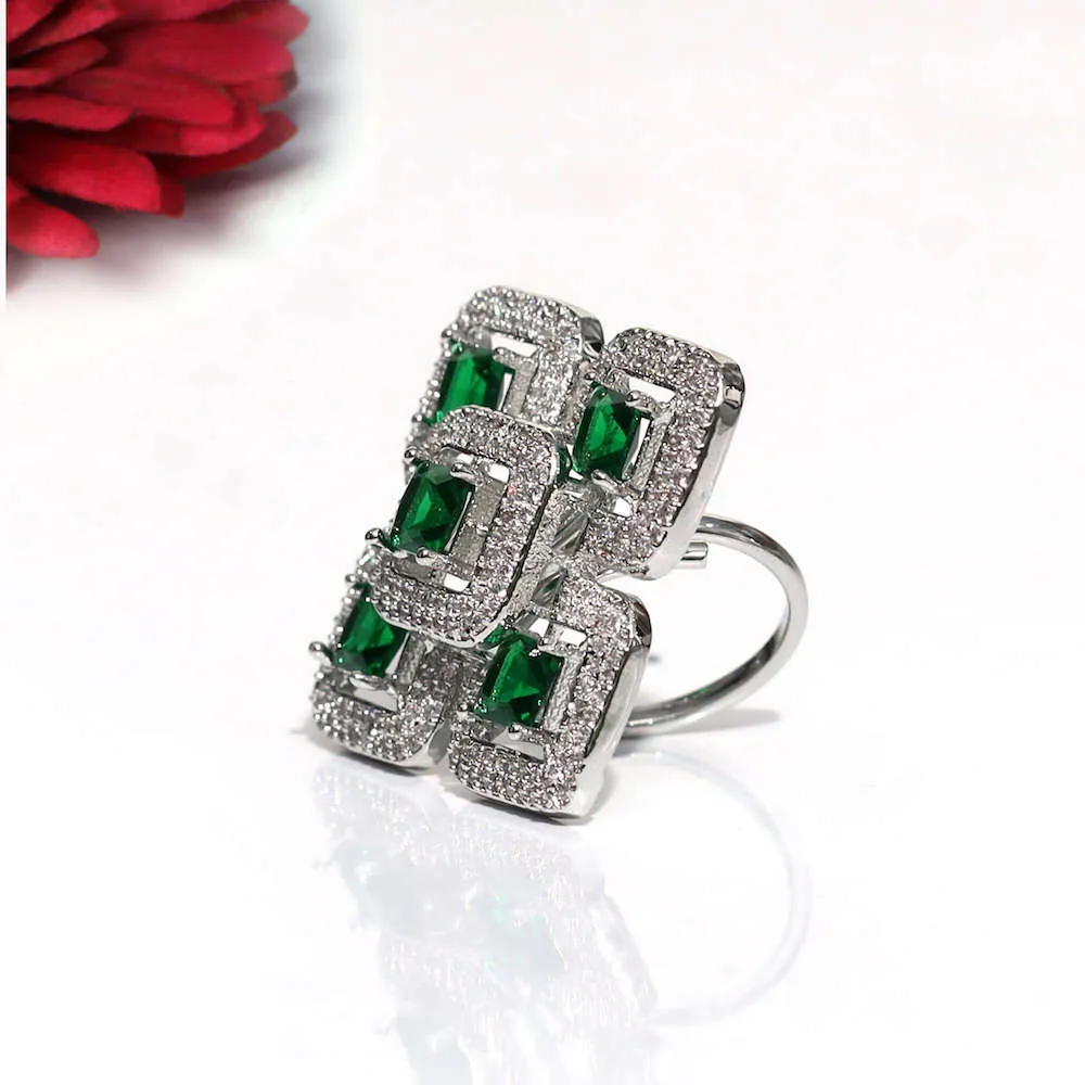 Cora Cocktail Adjustable Ring