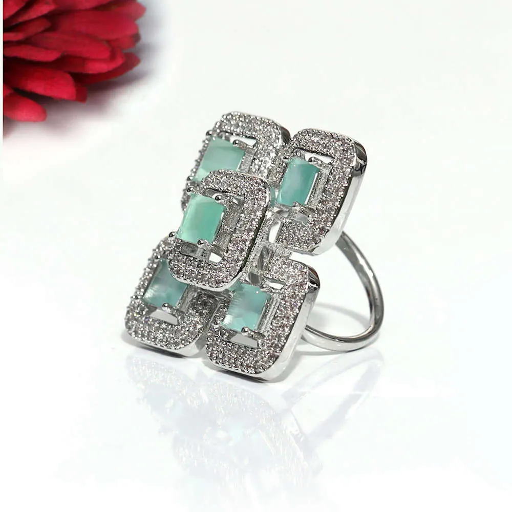 Cora Cocktail Adjustable Ring