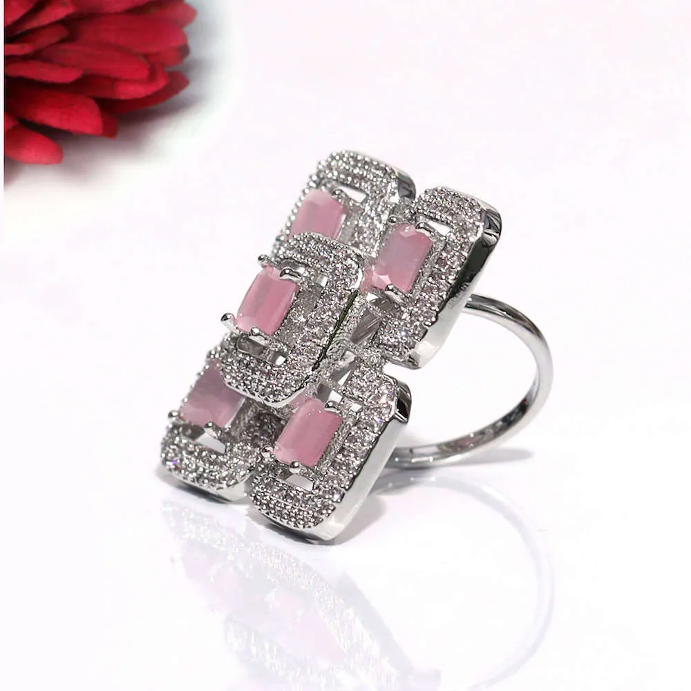 Cora Cocktail Adjustable Ring