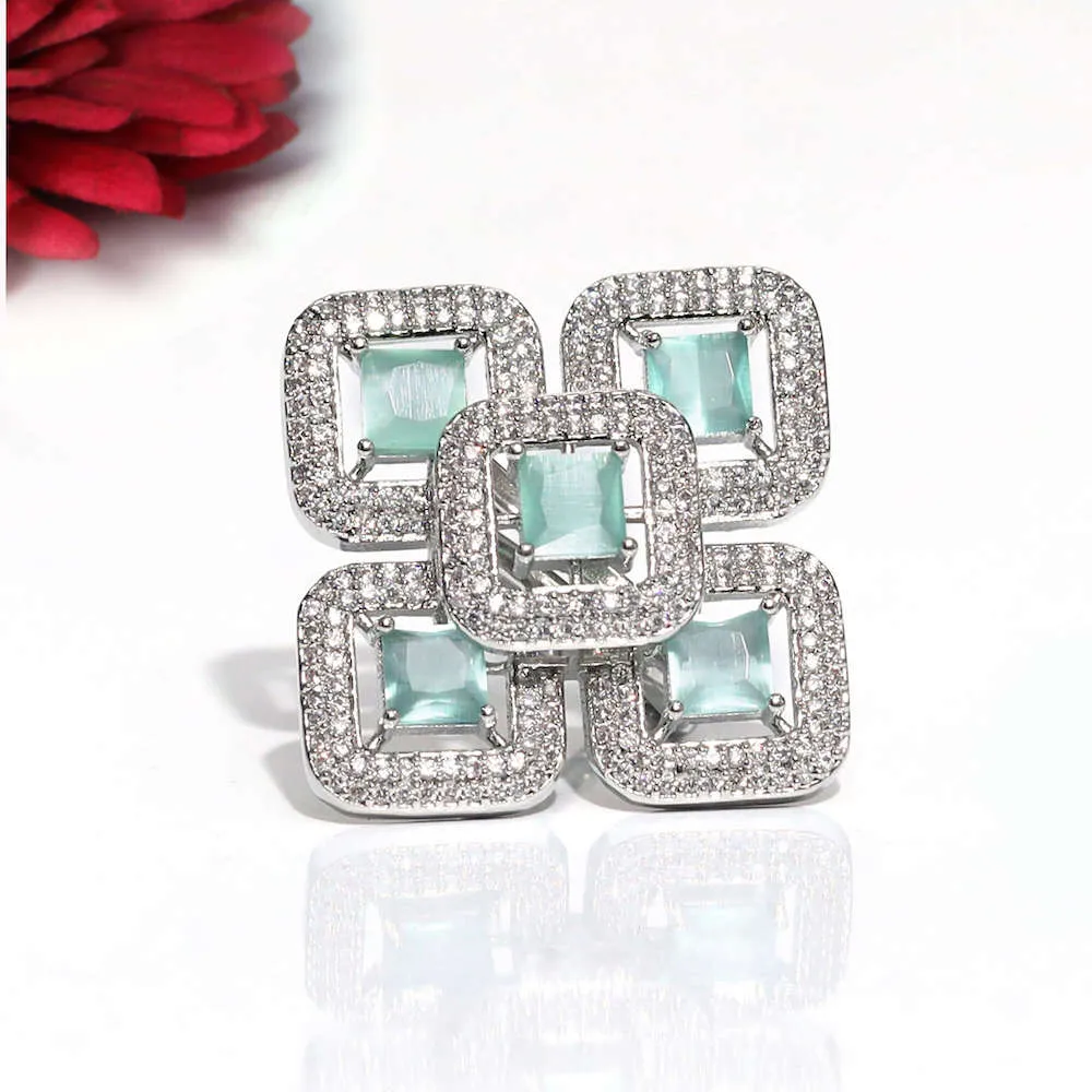 Cora Cocktail Adjustable Ring
