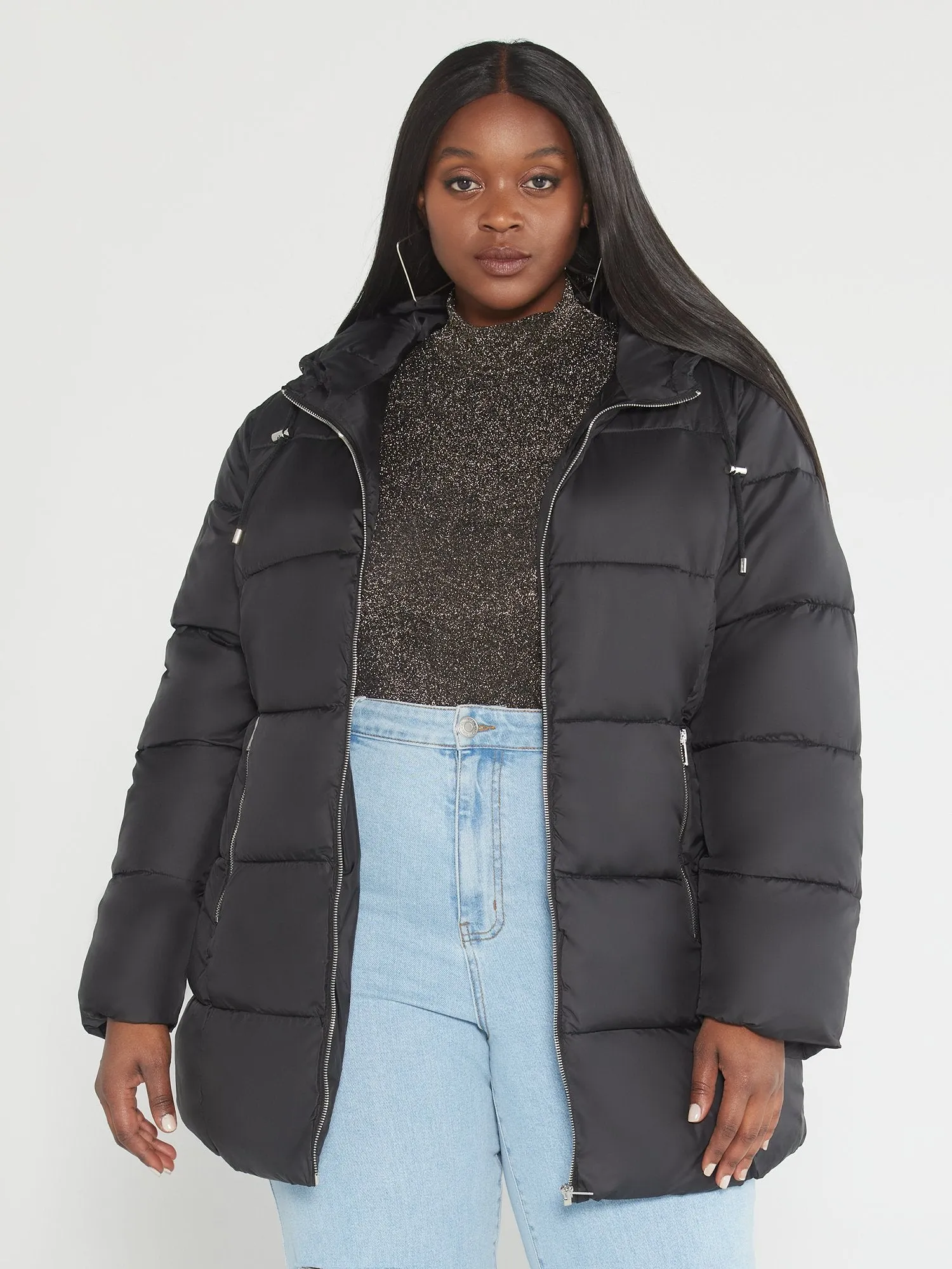 Corinne Hooded Puffer Coat