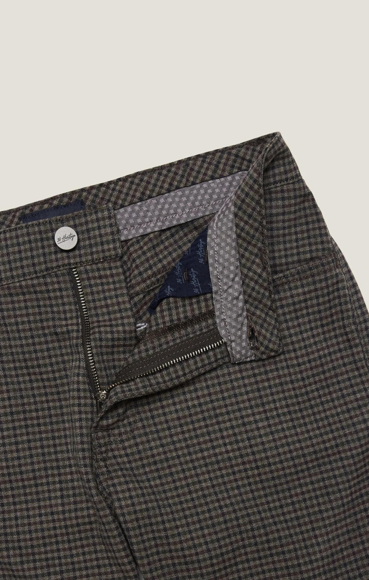 Courage Straight Leg Pants in Multi Elite Check