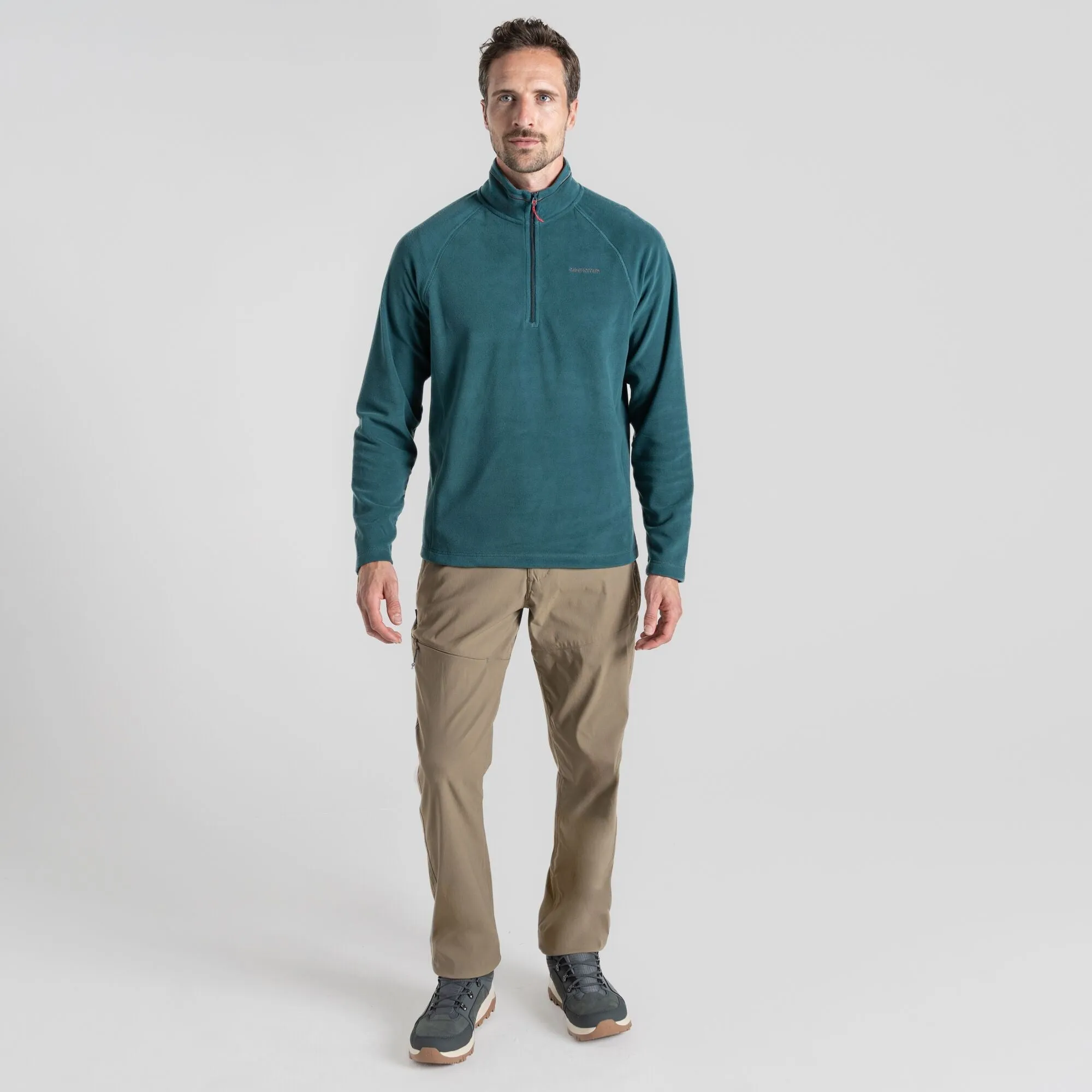 Craghoppers Mens Corey Half-Zip Fleece-OCEAN DEEP