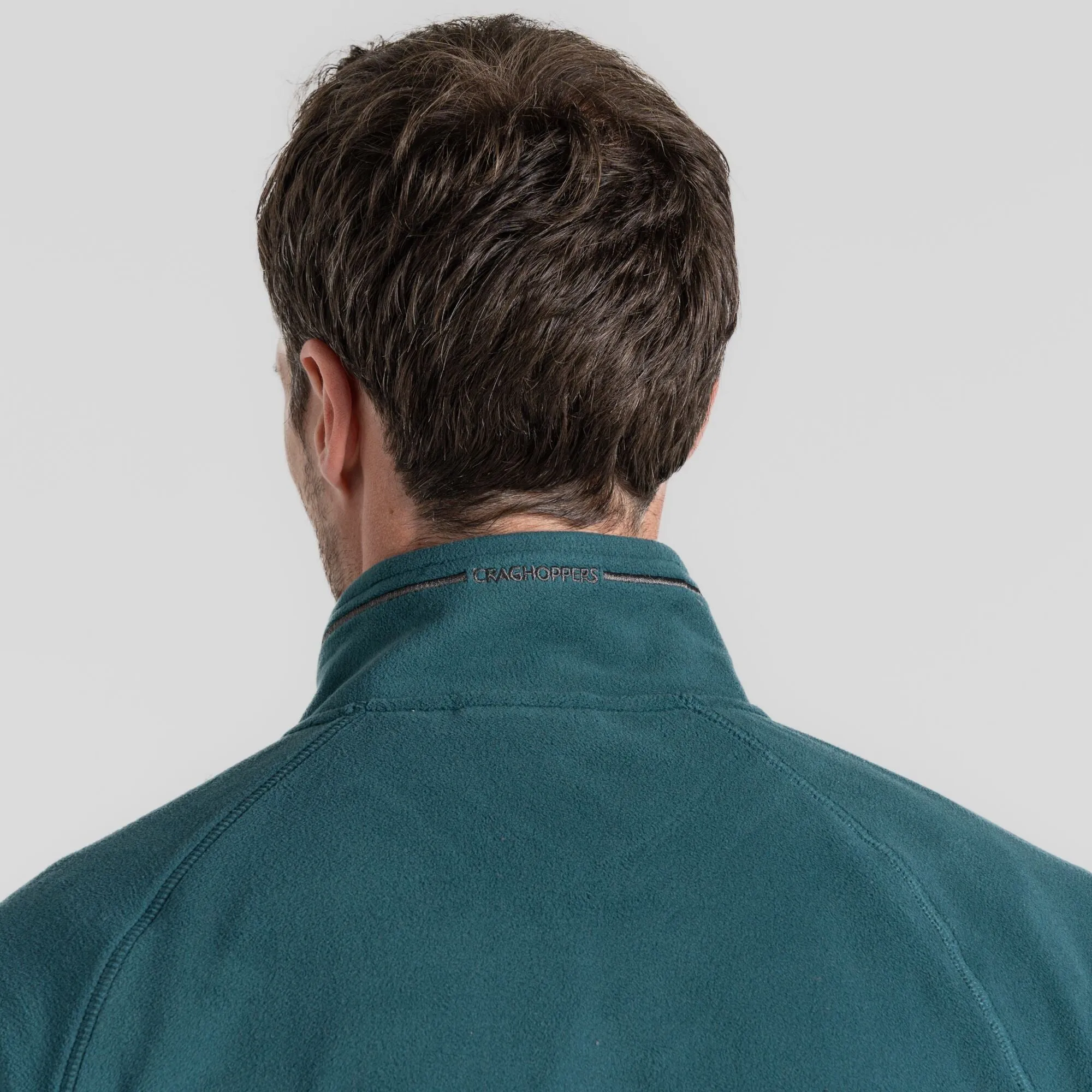 Craghoppers Mens Corey Half-Zip Fleece-OCEAN DEEP