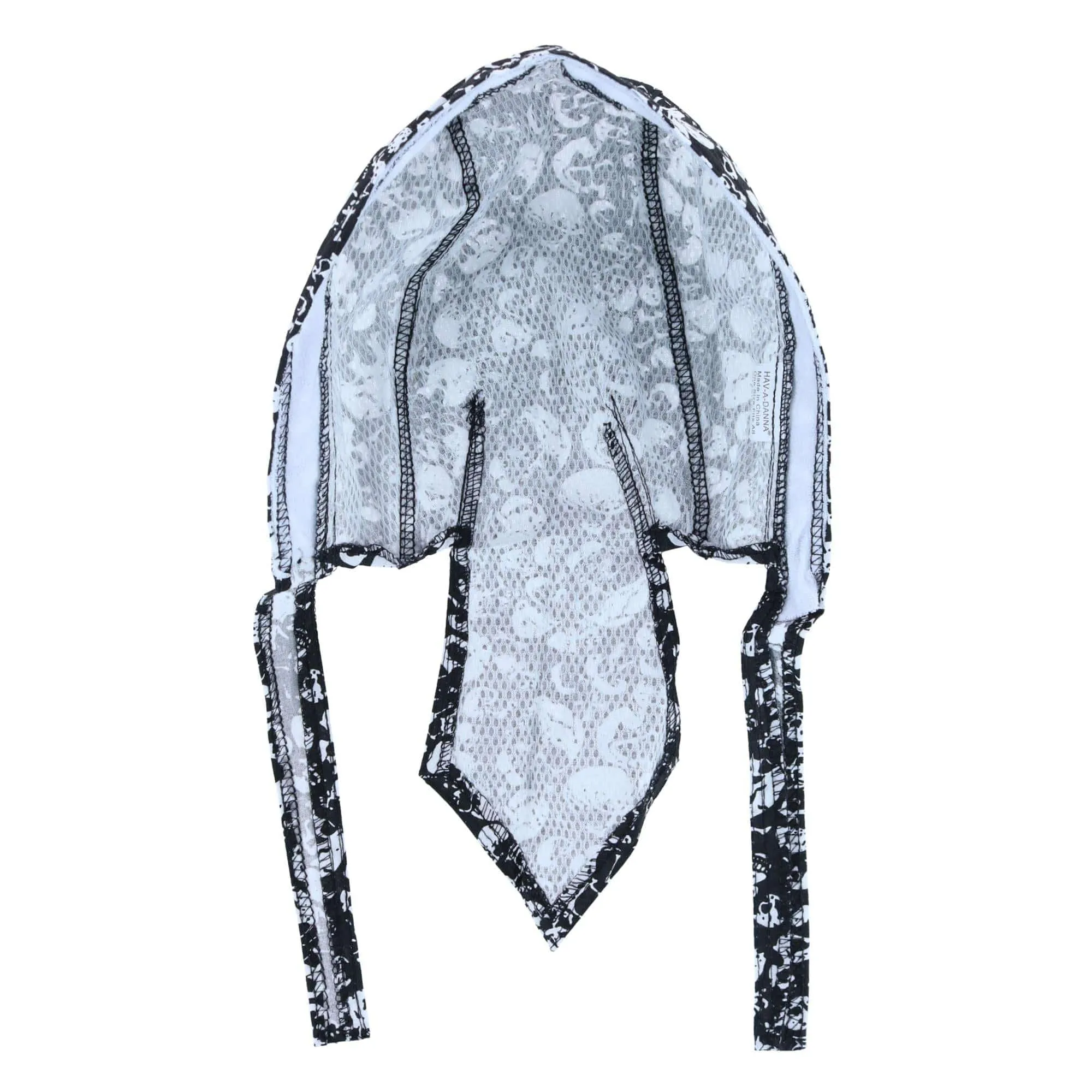 CTM® Cotton Premium Lined Skull Print Do Rag
