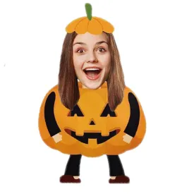 Custom Face Tattoo Happy Halloween Pumpkin Tattoo 15 Tats