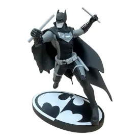 (DAMAGED) BATMAN BLACK & WHITE BATMAN EARTH 2 STATUE NICOLA SCOTT