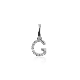 Diamond Letter Pendant 6