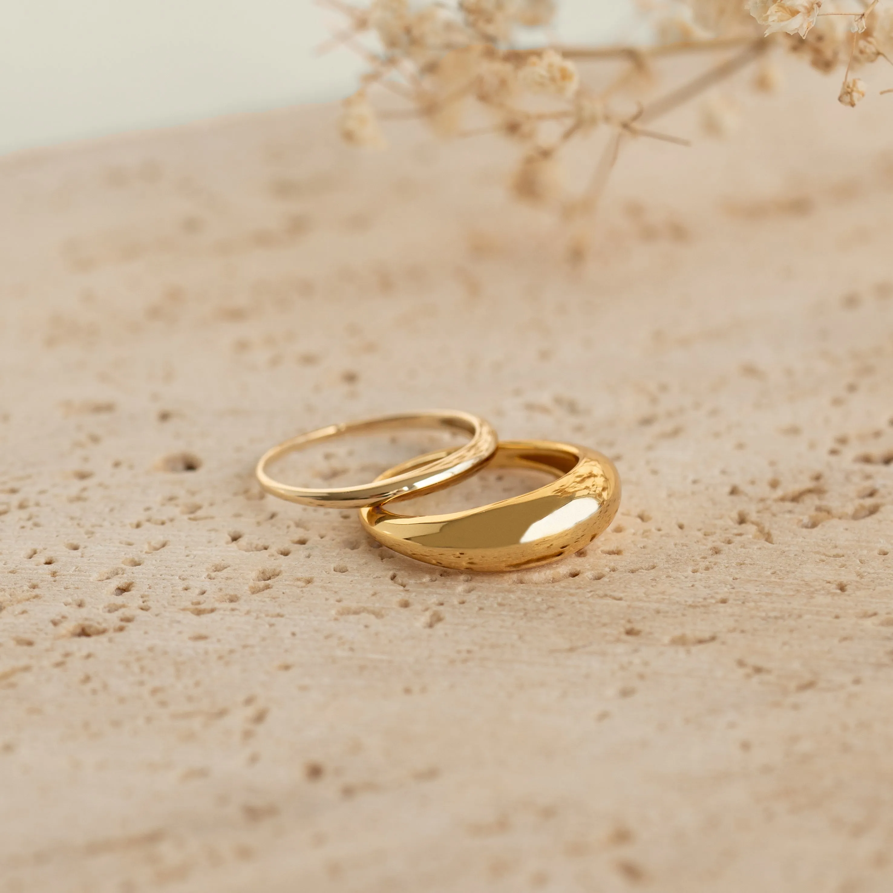Arielle Elegant Dome-Shaped Statement Ring
