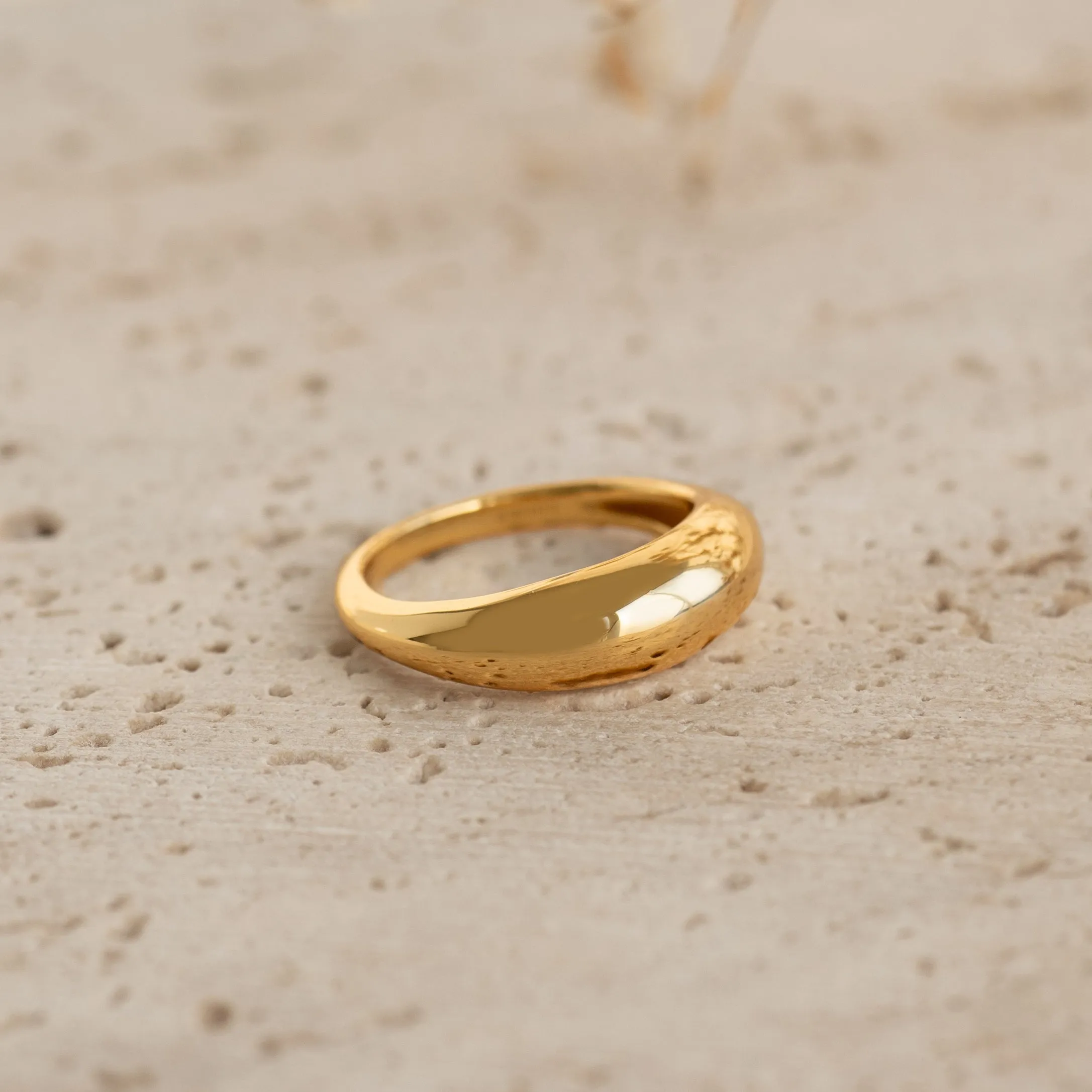 Arielle Elegant Dome-Shaped Statement Ring