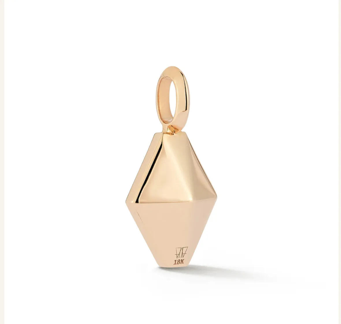 Dora Black Spinel Origami Charm