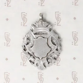 Double Sided Engraved & Cut Out Sterling Fob