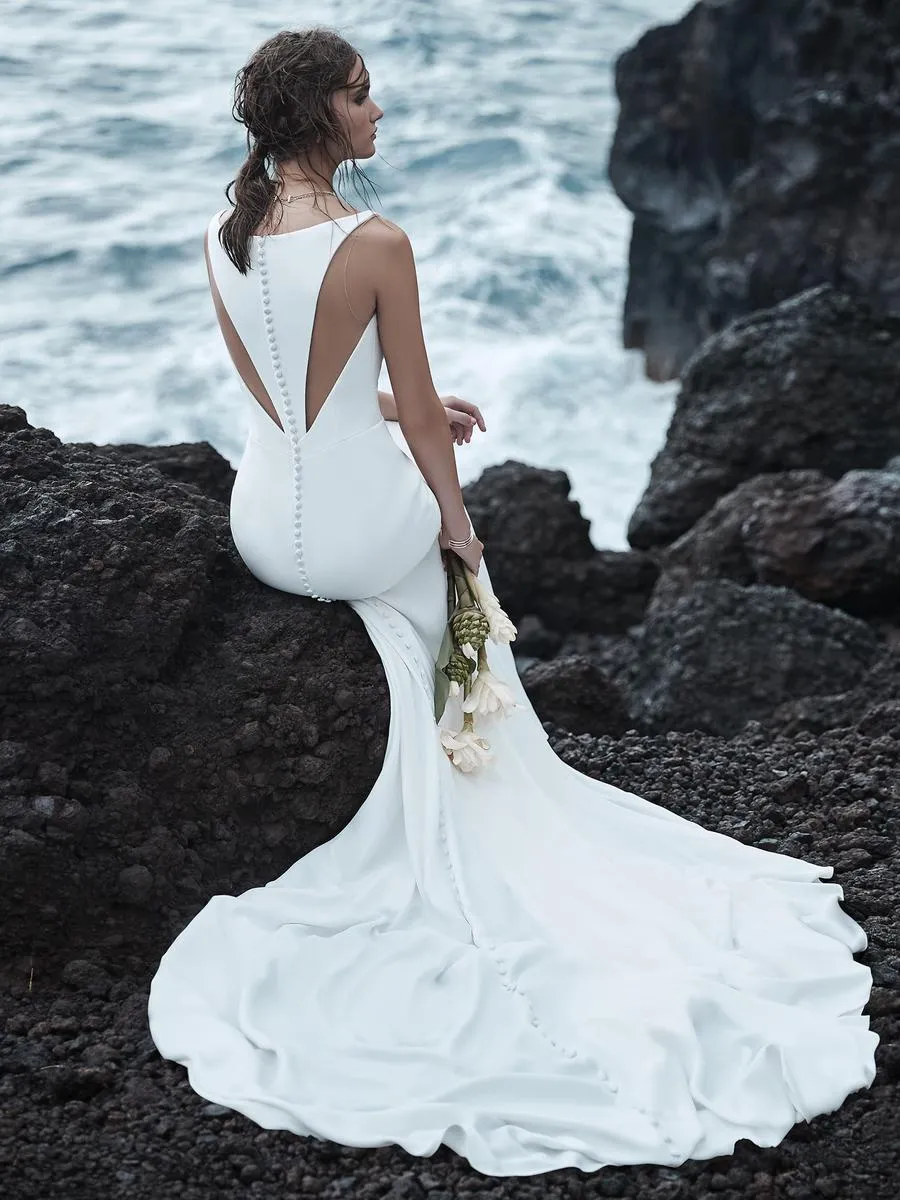 Dress 513: Sottero and Midgley "Anthony" waist 32
