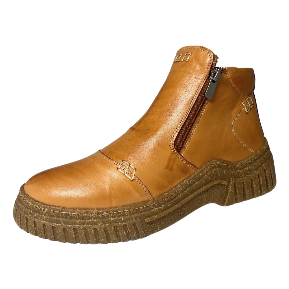Jade Tan Leather Womens Boot by Eric Nurnberg, Stylish and Durable