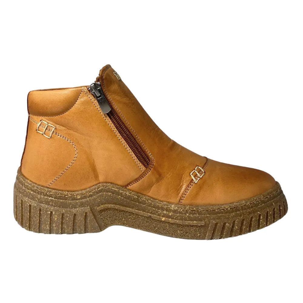 Jade Tan Leather Womens Boot by Eric Nurnberg, Stylish and Durable
