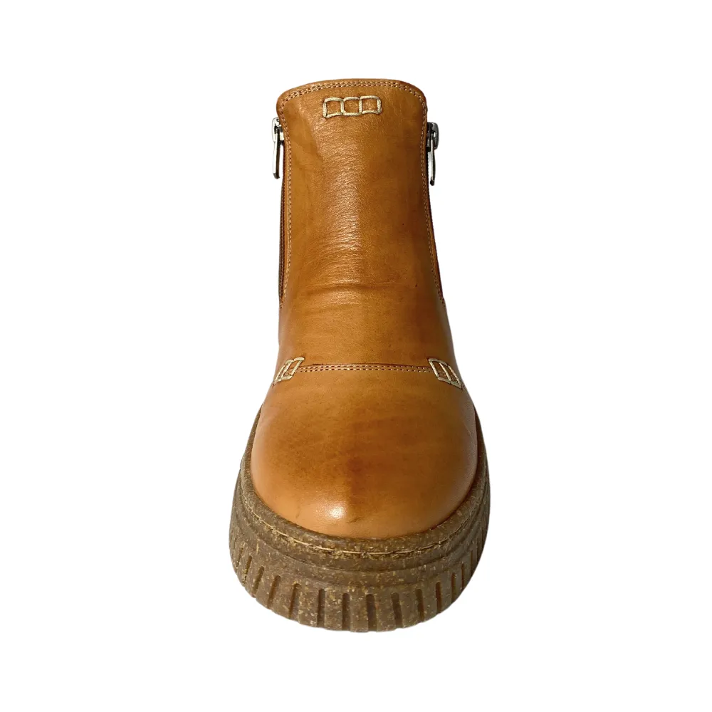 Jade Tan Leather Womens Boot by Eric Nurnberg, Stylish and Durable