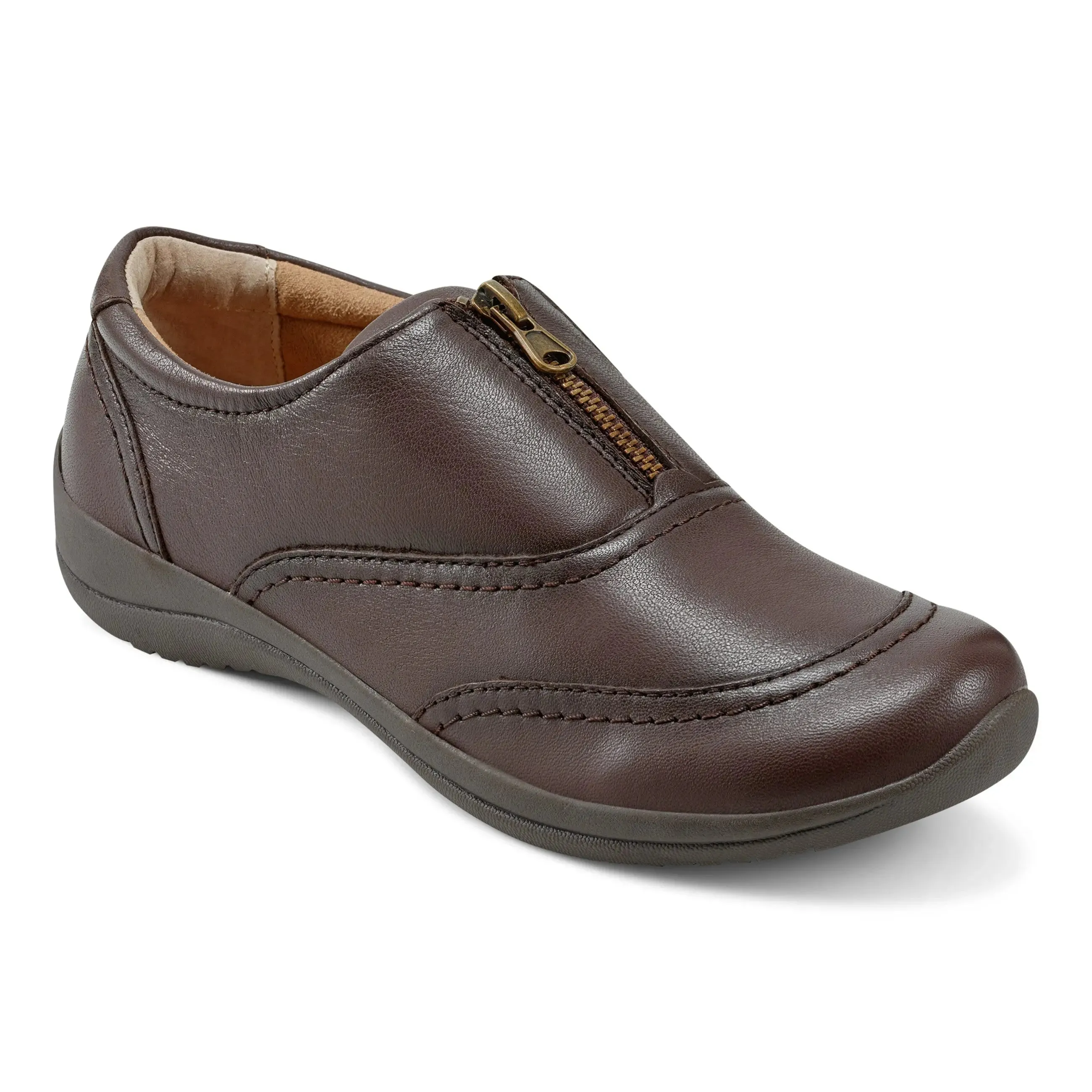 Fannie Round Toe Casual Slip-on Flats