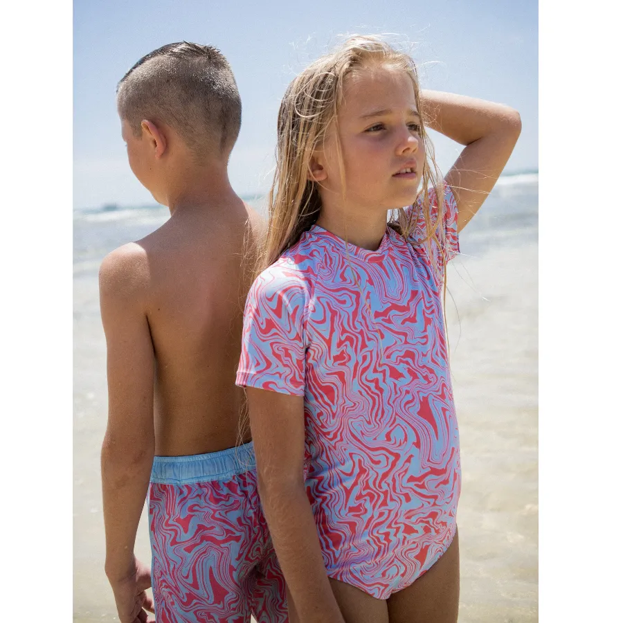 Feather 4 Arrow Lanikai One Piece 23G368CLO - Crystal Blue