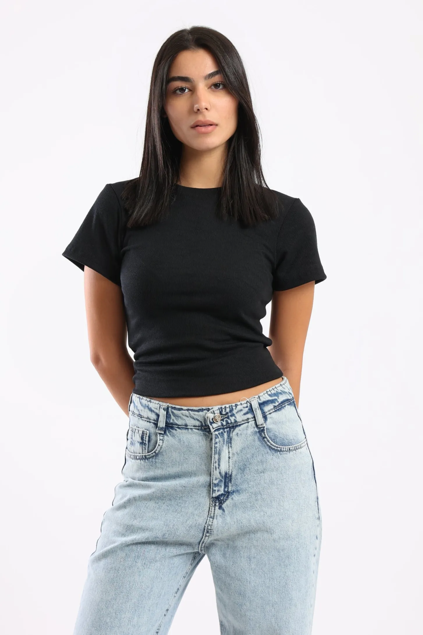 FITS EVERYBODY TOP - BLACK