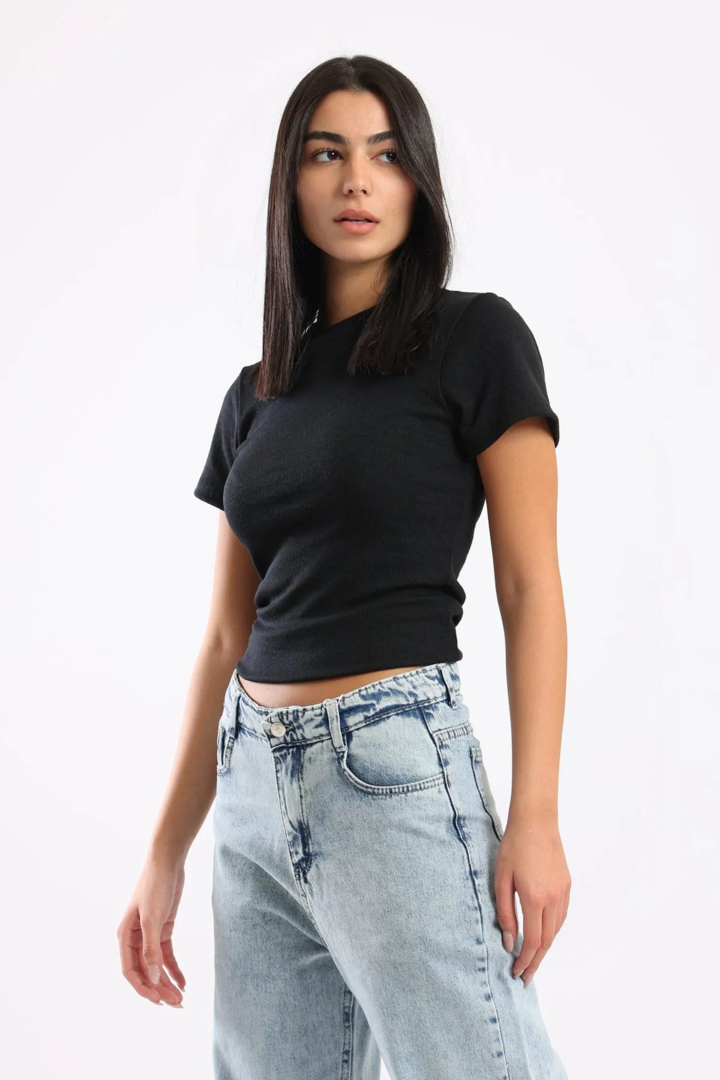 FITS EVERYBODY TOP - BLACK