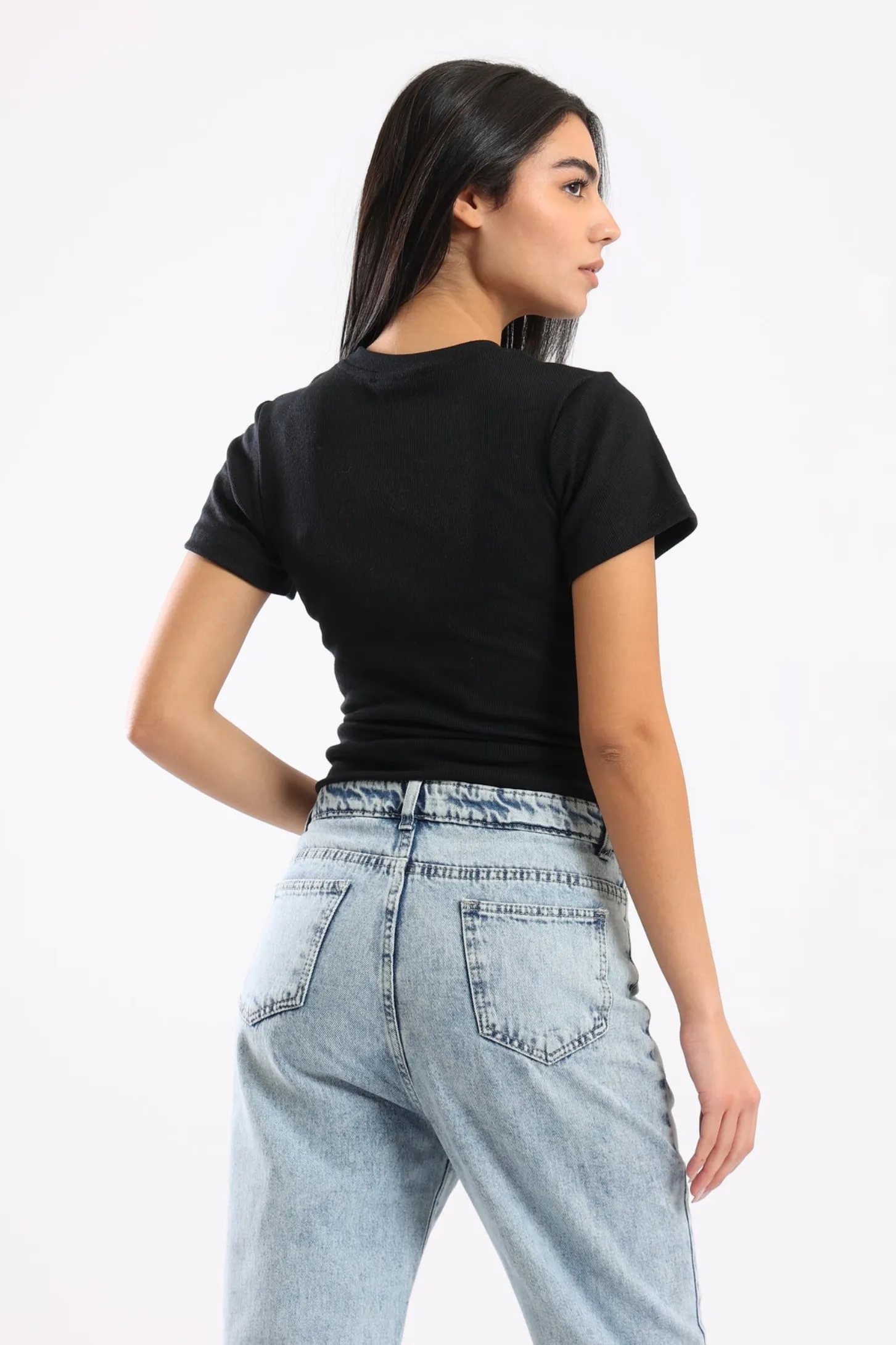 FITS EVERYBODY TOP - BLACK