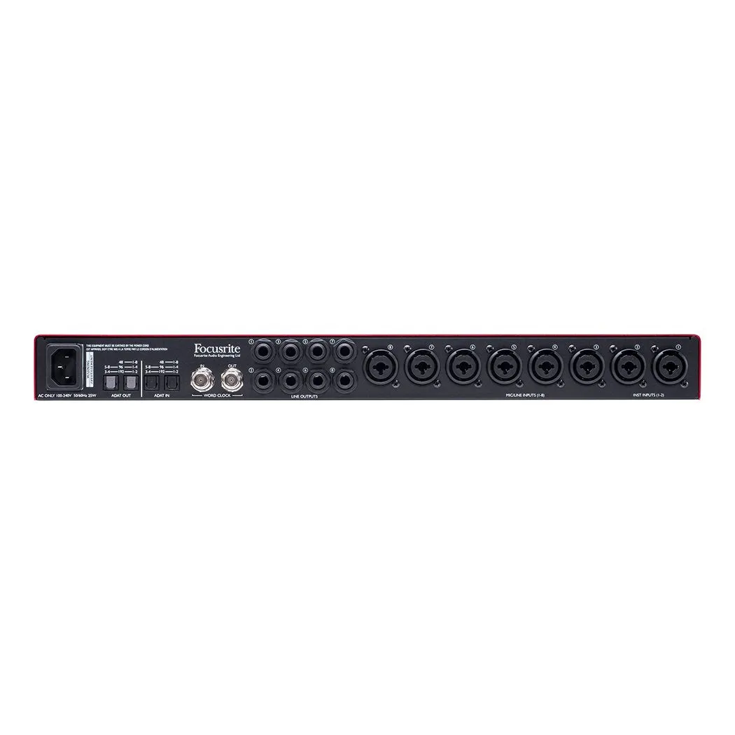 Focusrite Scarlett OctoPre Dynamic 8-channel Microphone Preamp and Compressor Audio Interface