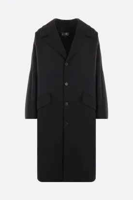 gabardine oversize coat