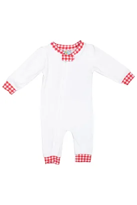 Girls Classic White Flap PJs