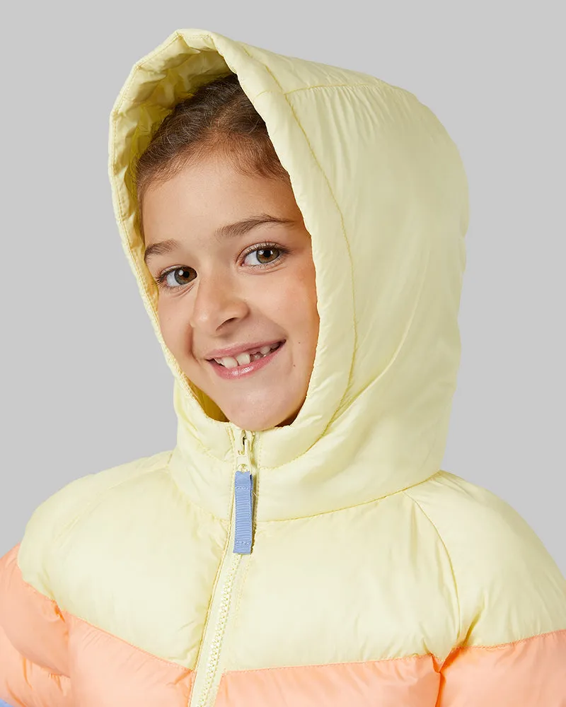 GIRLS' HOODED PUFFER JACKET